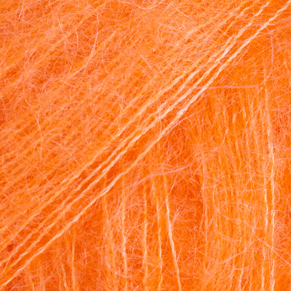 DROPS Kid-Silk 49 – electric orange